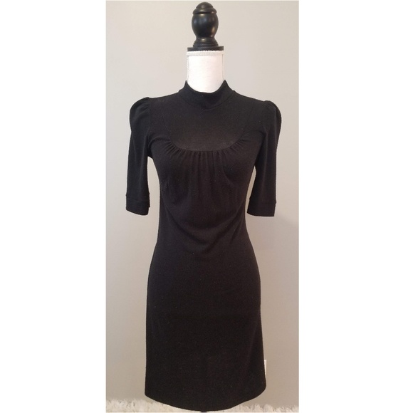 Wet Seal Black Knit Dress - Picture 2 of 6